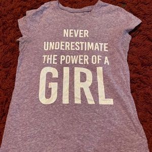 Purple motivational shirt